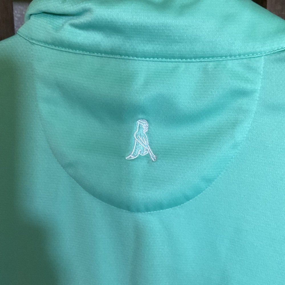 Ping women’s Mint Green Quarter-Zip Pullover size medium - Picture 4 of 4